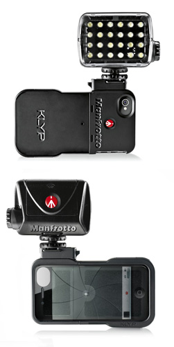 Manfrotto custodia KLYP LED iphone 4 4s