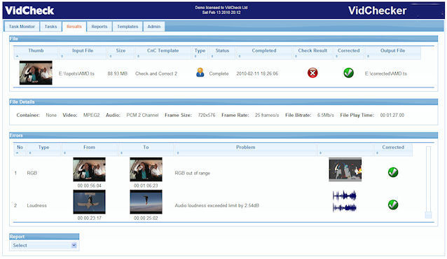 Video File Checker VidChecker: Controlla e Corregge. | DreamVideo